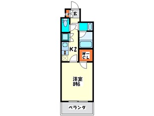 アンビエンテ四ツ橋の物件間取画像